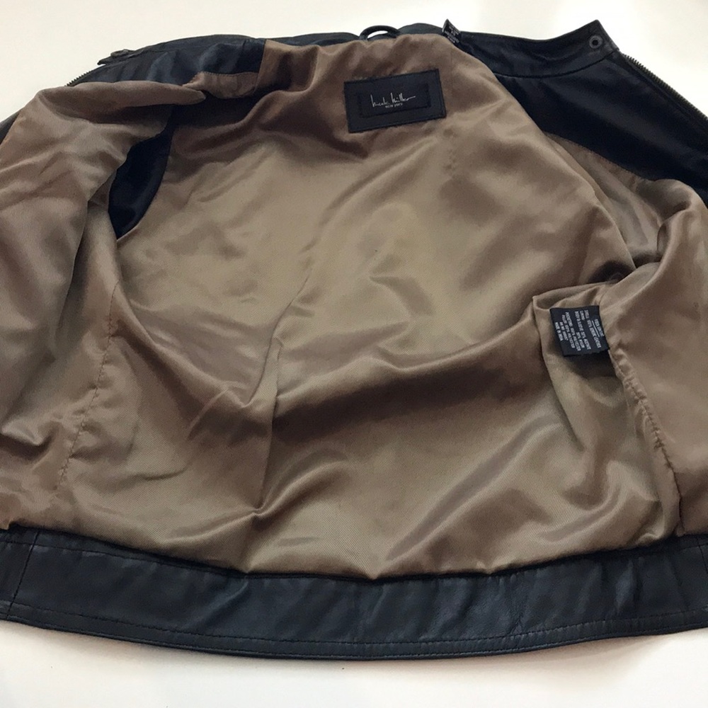 Nicole Miller New York Leather Jacket - Picture 11 of 11